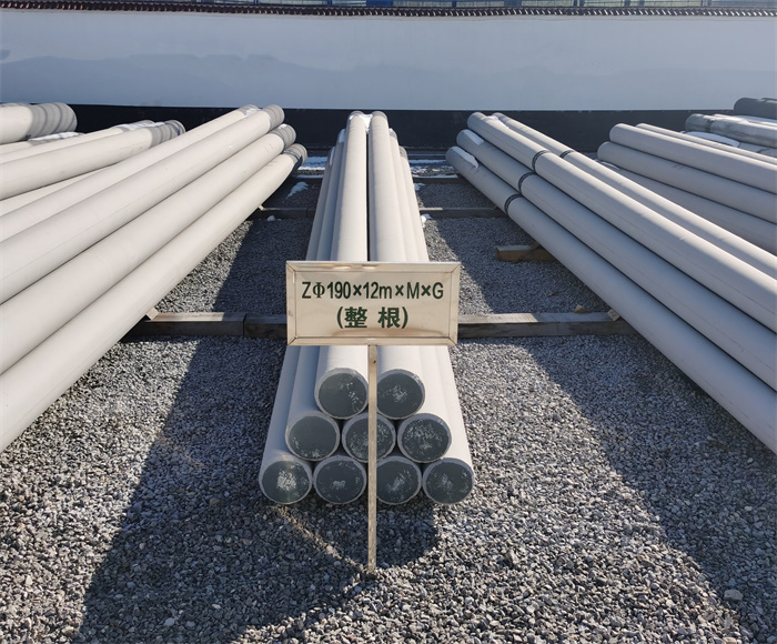 嘉定190×12米钢筋混凝土水泥电线杆